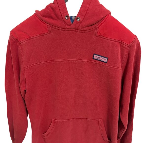 Vintage Distressed Red Vineyard Vines Sweatshirt/Hoodie Men’s Size Large - Picture 1 of 6